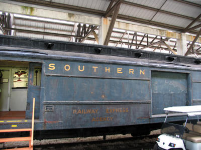 Old Southern Passenger Car