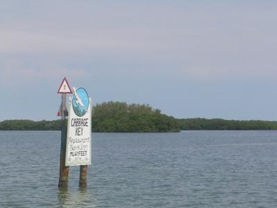 Cabbage Key Sign