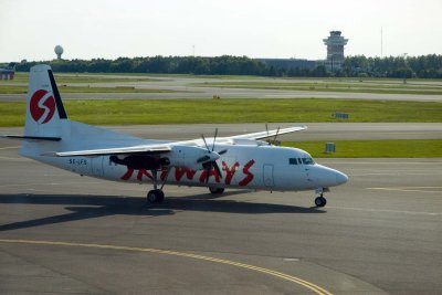 Skyways Fokker 50, Copenhagen, Denmark