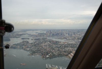 Approach to Kingsford Smith Airport, Sydney