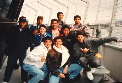 Explorers at Seattle's Space Needle