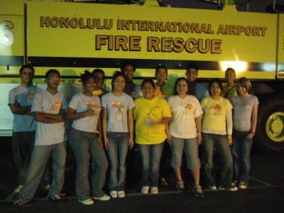Airport Fire Station Night 2006