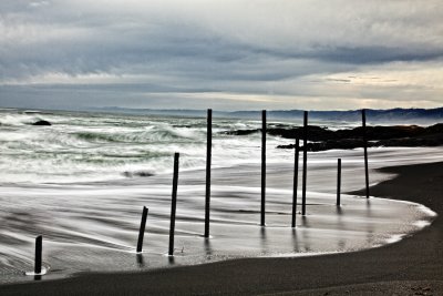 Verticals on a Beach