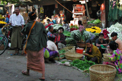 Mandalay Flower Market
