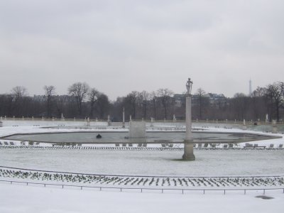 L  Jardin du Luxembourg - Snow - 04