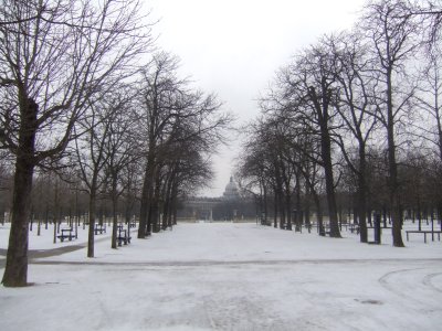 L  Jardin du Luxembourg - Snow - 12