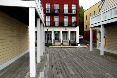 On the boardwalk