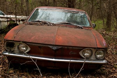 Another red Corvair