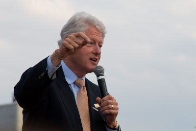 President Clinton in North Carolina