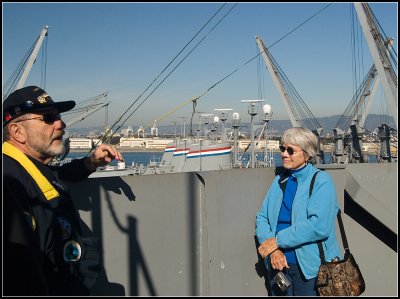 Diane and the Tour Guide