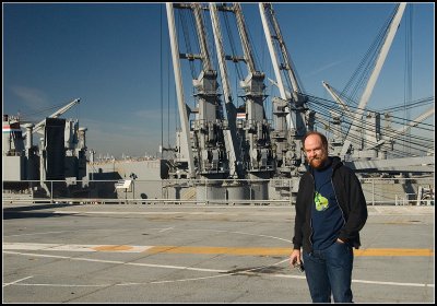 Dennis on the Hornet