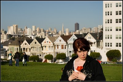 In Front of Those Houses...