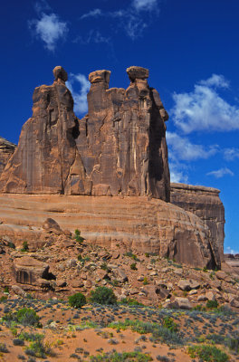 Three Sisters (Three Gossips),  Arches National Park