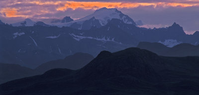 Sunrise, the Alaska Range, Alaska