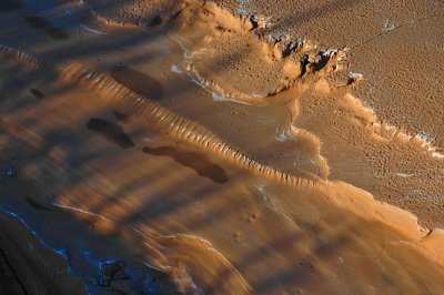 Water marks, Goblin Valley State Park