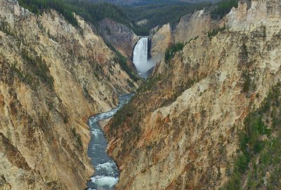 Lower Falls of the Yellowstone River, Yellowstone National Park, Wyoming