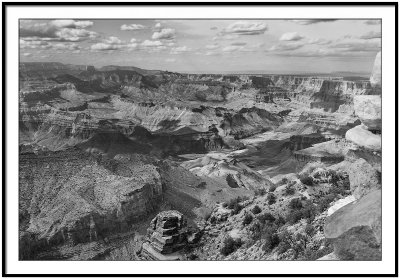 Grand Canyon Panorama Mono