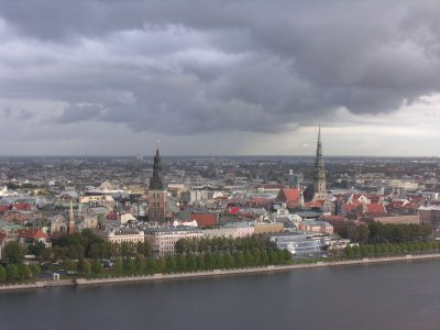 A view on and over the Old Town