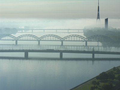 Bridges over Daugava