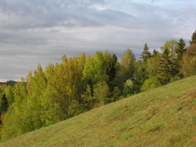 View from Drusku pilskalns
