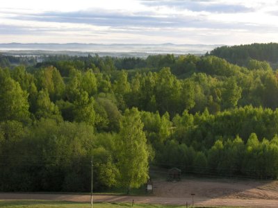 View from Drusku pilskalns