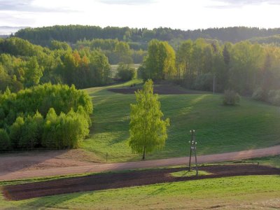 View from Drusku pilskalns