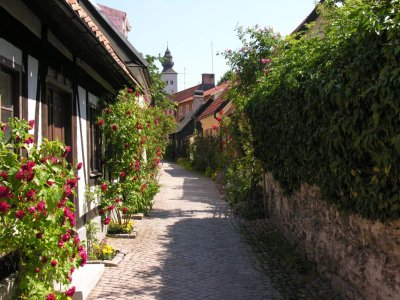 Visby in Gotland, Sweden