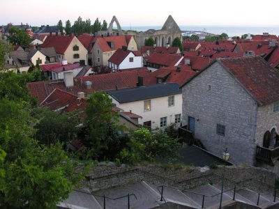 Visby in Gotland, Sweden