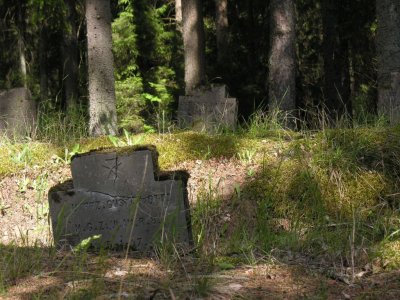 German WW 1 cemetery near Riga