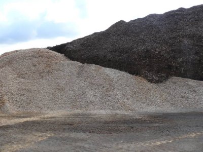 Latgran wood pellet plant in Jekabpils