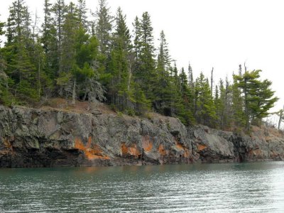 Split Rock lighthouse and area