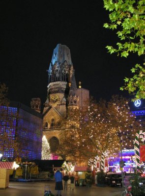 West Berlin center