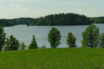 Kala lake near Vestiena