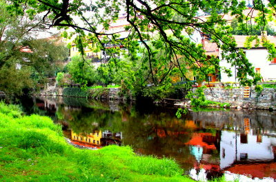 Vltava River at Cesky Krumlov