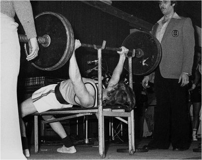Powerlifting Bench press Lichtaart 100Kg Nov76