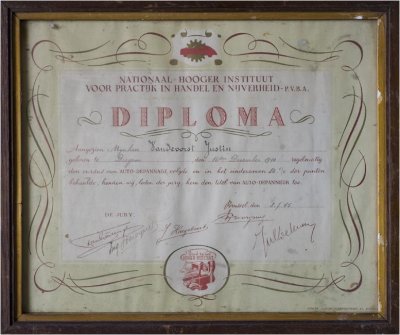 Grandfathers Diploma