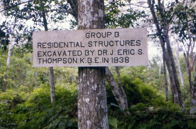 Thompson at Xunantunich