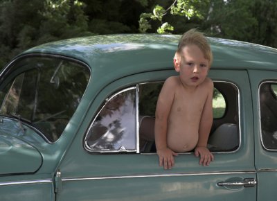 Dmitri and Baby Car