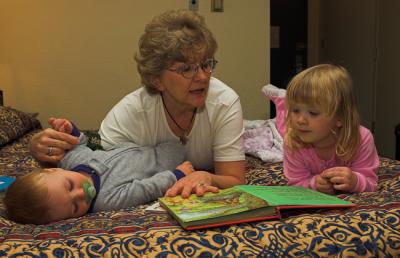 Reading to the Grandkids