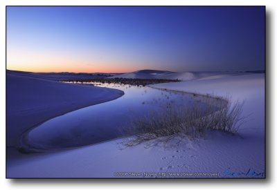 White Sands : Sunrise Pond