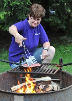 Momma Cooking Tacos