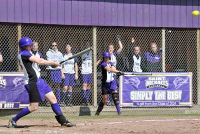AshleyH Crushes A Double
