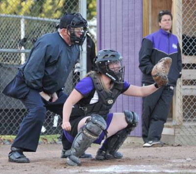 Heather Behind the Plate