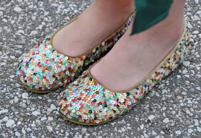Em's Sparkly Shoes