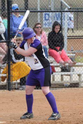 Olivia At Bat