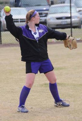 Lauren Warms Up