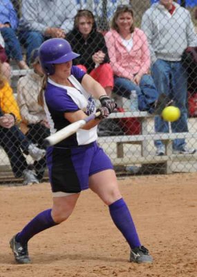 Heather At Bat