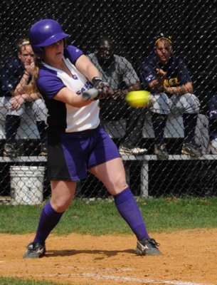 Heather At Bat