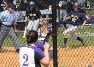 Heather Gets Her at the Plate