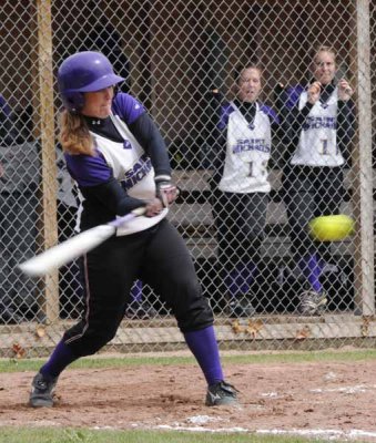 Heather At Bat